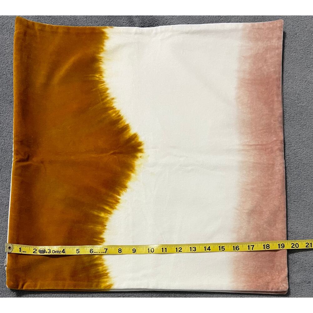 West Elm Dip Dye Pillow COVER ONLY Qty 2 - Picture 10 of 10